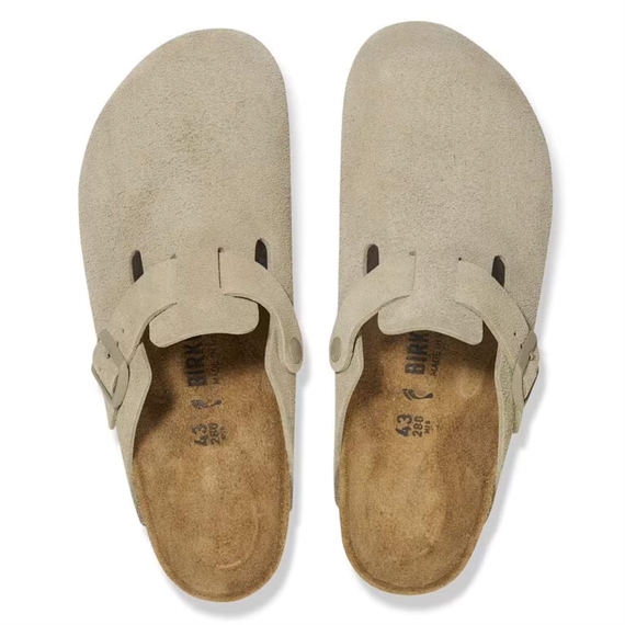 Birkenstock Boston BS Clogs, Faded Khaki